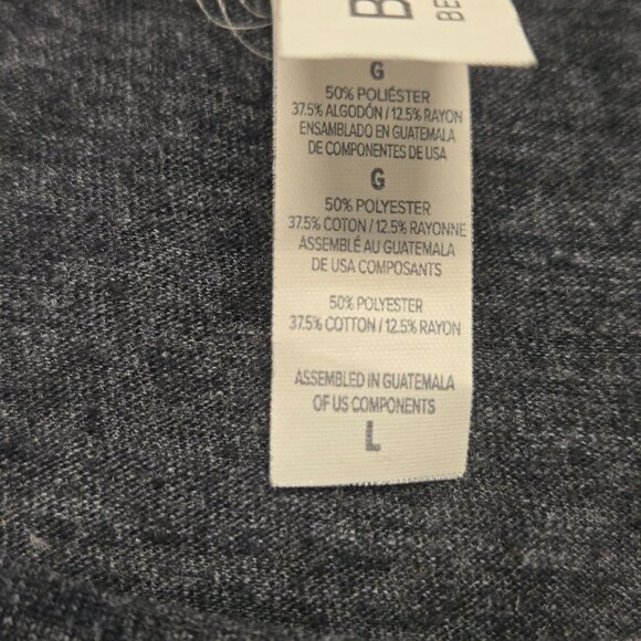 Dave Matthews Band Graphic Sleeveless Top Tank L Bella+Canvas Heather Gray - Picture 4 of 8